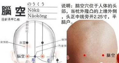 脑空穴的准确位置图,按摩脑空穴有何功效