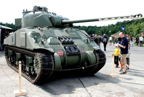 二战美军M4 谢尔曼 坦克 产量近5万辆,不只是 谢馒头 