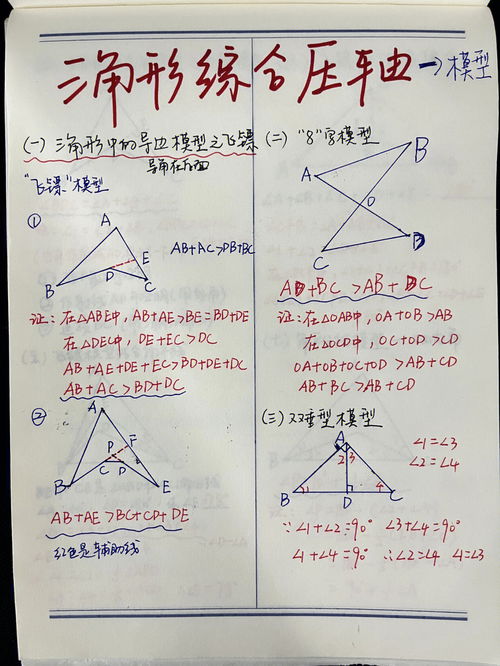 三角形综合压轴 第一弹 