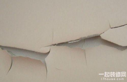 墙面裂缝原因与处理方法