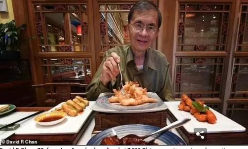 72岁的华裔老人吃遍美国8000家中餐馆,名副其实的中餐美食达人