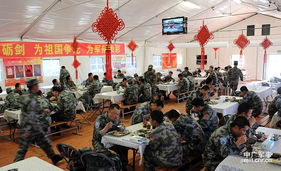 中俄军演野营营区向解放军提供中餐 