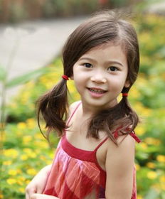 10岁有刘海小女孩 夏天怎样扎头发既简单又好看又不会热