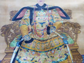 清代传世一幅名人皇帝画