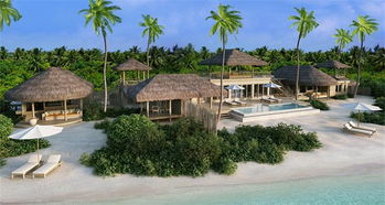 马尔代夫善拉姆岛别墅享受自然的宁静与浪漫