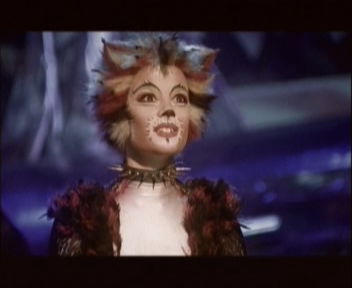 1981版的音乐剧 猫 全剧 魅力猫 最后一次 演唱 回忆 时 有一只 年轻的母 猫 配唱了 两句 特别高 特别空 