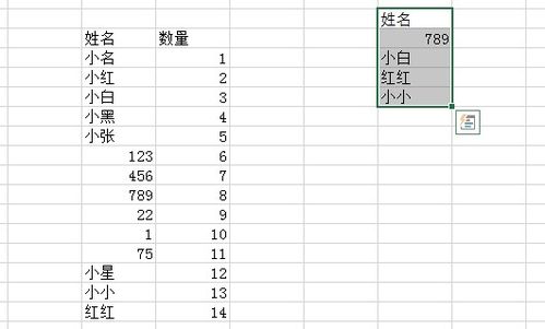 如何在WPS表格中查找多个人名 