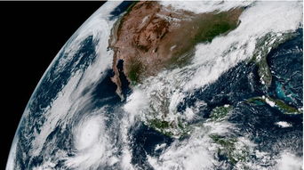 灾害 飓风Rosa可能会在美国西南部登陆