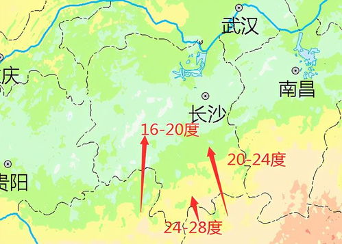 湖南 明天气温 大转变 湖南的气温将会出现下列变化