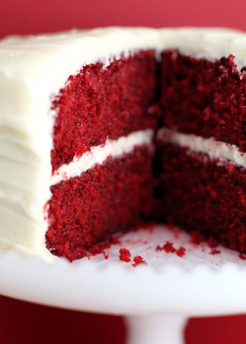 红色蛋糕