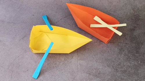 漂亮的折纸小船,做法简单又好玩,创意手工 纸船折纸方法 