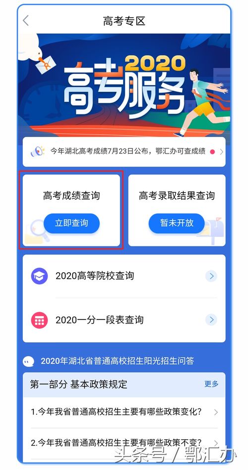 2022湖北高三体考怎么查分(图2)