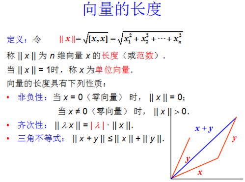 线性代数知识汇总