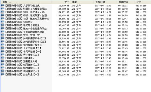 朝阳命理初级八字22集 AVI格式 2.18G 国语