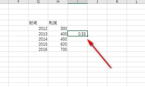 怎么用EXCEL表格计算利润总额逐期增长量 