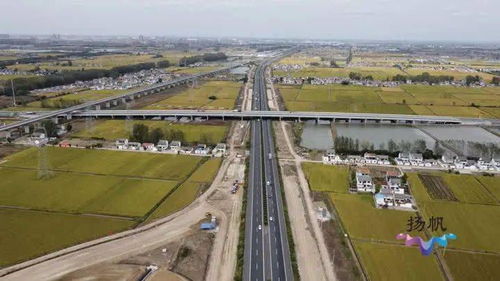 京沪高速宝射河大桥将于本月底开始半幅拆除,新增的宝应南互通目前