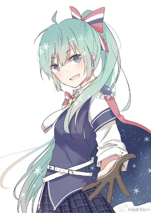 雪miku,单马尾好帅