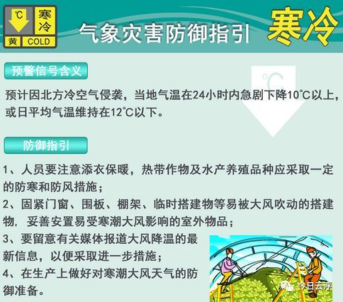 云浮 寒冷黄色预警信号 生效 很快变6 羽绒服要出动了