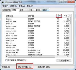 cpu使用率不稳定忽高忽低怎么办