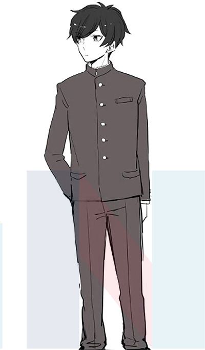 制服怎么画简单又好看 日本男高中生制服绘制教程
