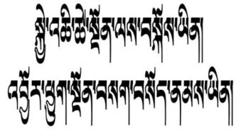 跪求这句藏文的翻译 