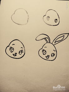 画卡通兔有几种画法 