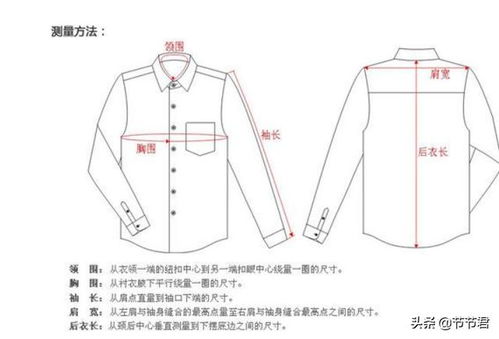 大衣的衣长测量图解图片