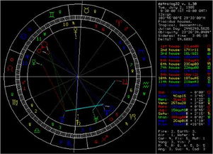 请星座大师为我整体分析星盘 尤其是学业和上升星座的影响