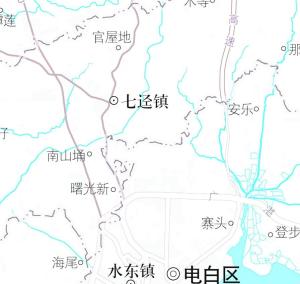 广东茂名电白七迳镇天气预报