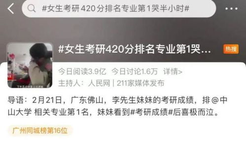 女大学生考研失利后欲轻生,千钧一发之际他冲了上去 评论区话语暖人心