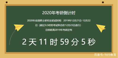 2020年考研人数确定341万,倒计时中的考生们请再拼一把