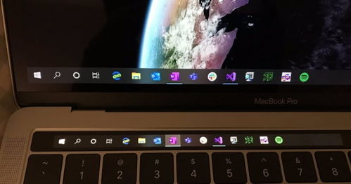 win10touchbar显示
