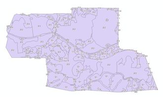 arcgis无法通过地类码更换地图区域颜色 