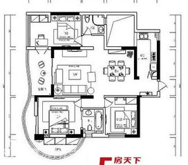 三房两厅平面图设计 搜狗图片搜索