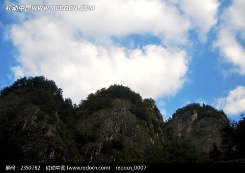 山字形的大山高清图片下载 红动网 