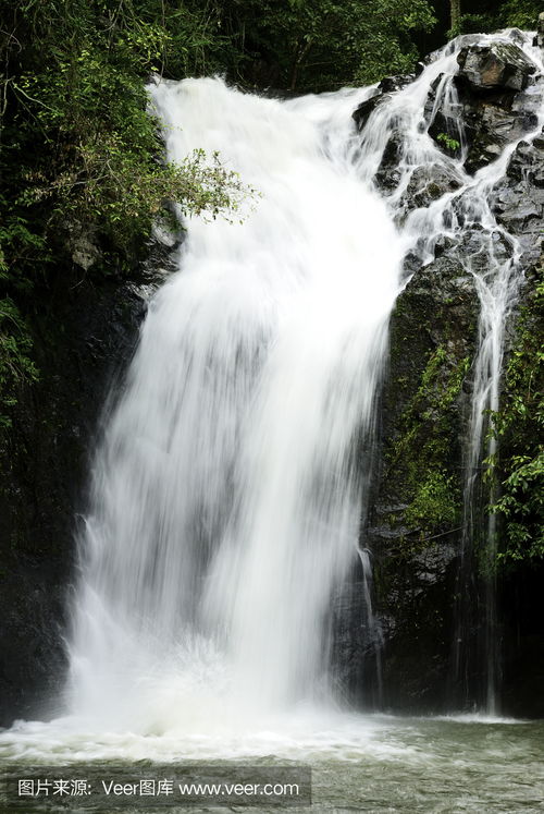 瀑布在泰国Waterfall in Thailand photo 