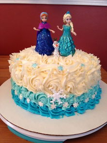 艾莎公主蛋糕合集 女王蛋糕来啦