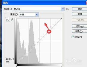 用photoshop曲线工具调整曝光不足的照片 