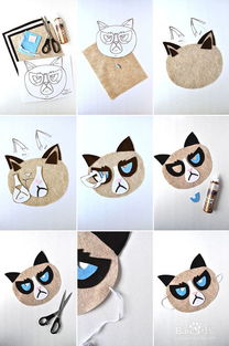 乖戾的猫 简单制作猫猫面具