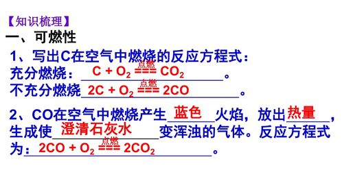 C CO H2常见化学性质专题复习课件 24张PPT 