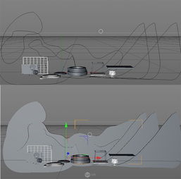 C4d Ps实战酷炫立体空间质感电商海报