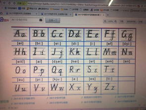 要26个字母好看的书写 