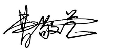 我的名字叫曹敬艺术签名怎么写 