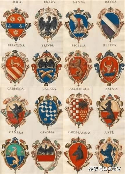 家族徽章也 内卷 欧洲流传1500年的传家宝,藏在徽章里的荣耀密码