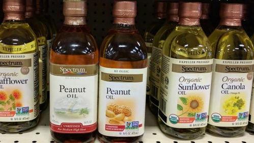 美国超市里常见的食用油名称 