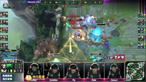 7月15日LCK Ruler尺帝组织队友虐泉,就是要拿pentakill 