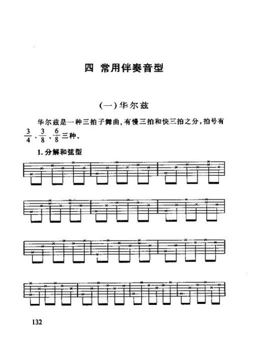 怎样识吉他六线谱的内容提要 