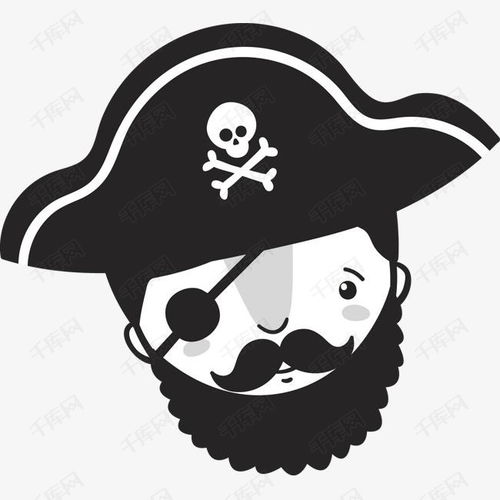 海盗船长头像动漫图片