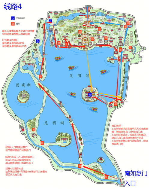 北京旅遊攻略最佳路線圖