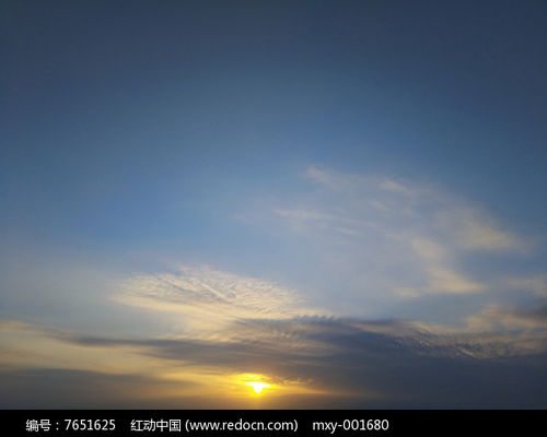 夕阳红日景色高清图片下载 红动网 
